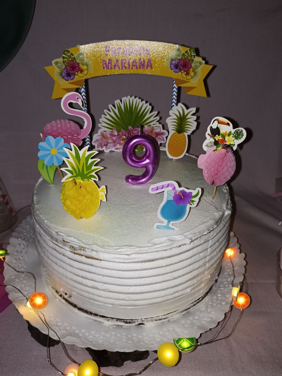 Bolo de aniversário 16