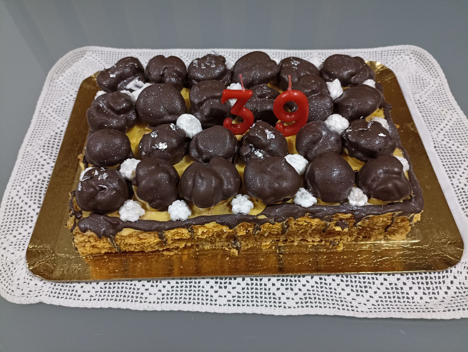 Bolo de aniversário 17