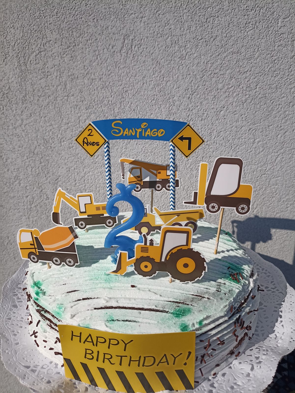 Bolo de aniversário 18