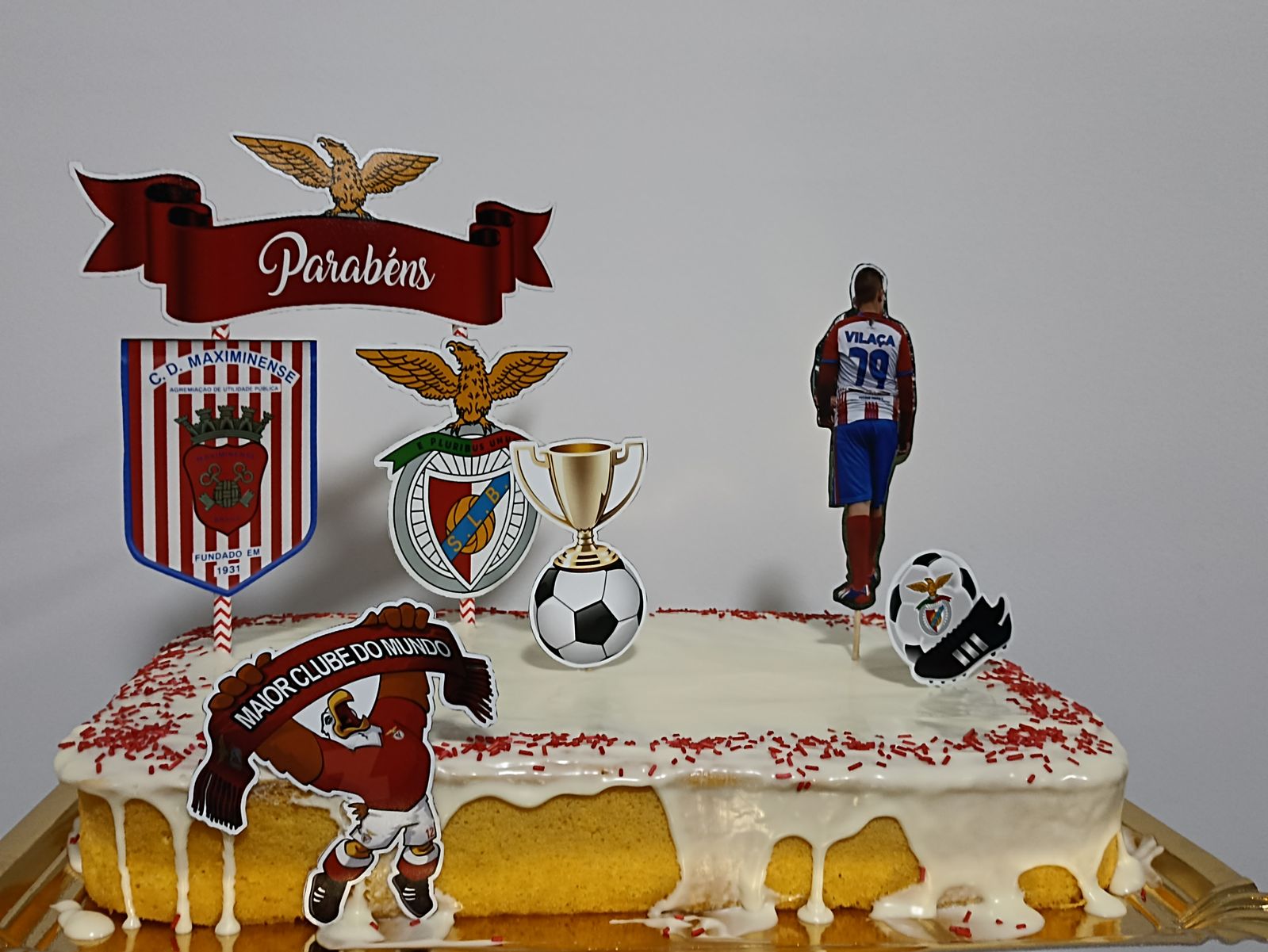 Bolo de aniversário 19