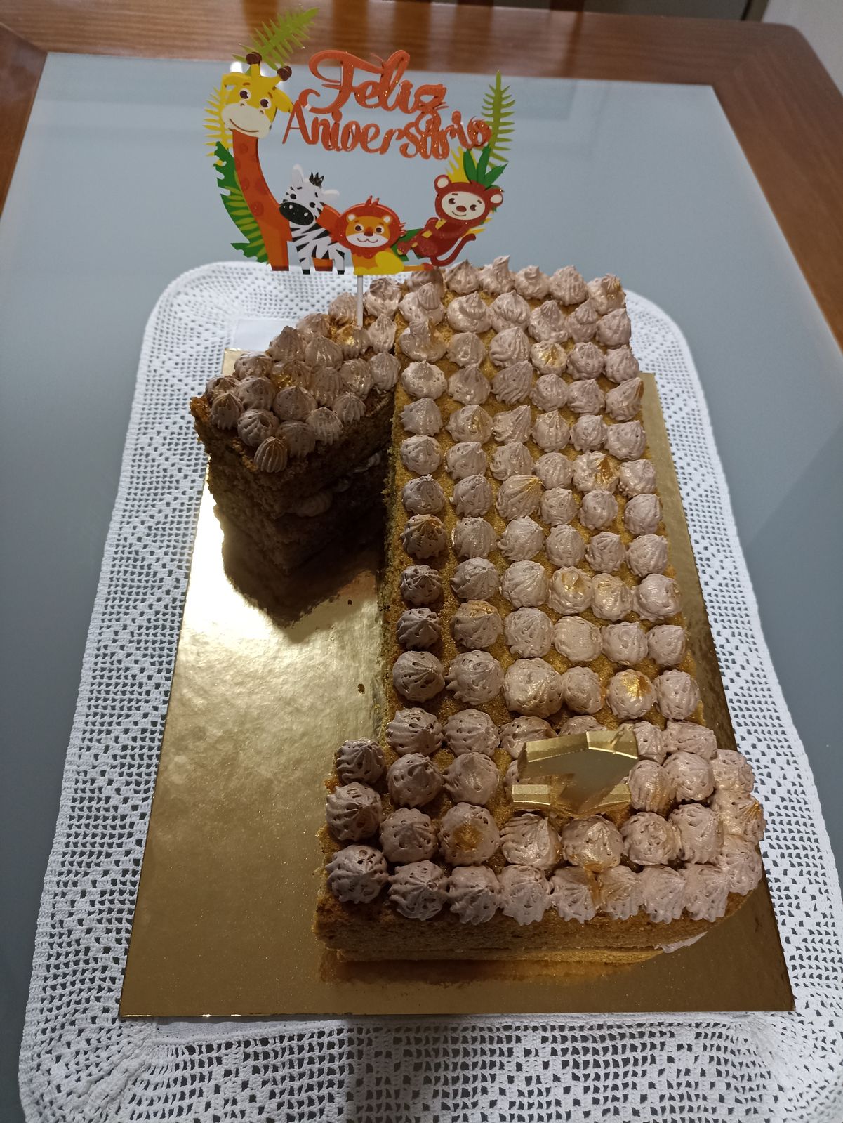 Bolo de aniversário 20