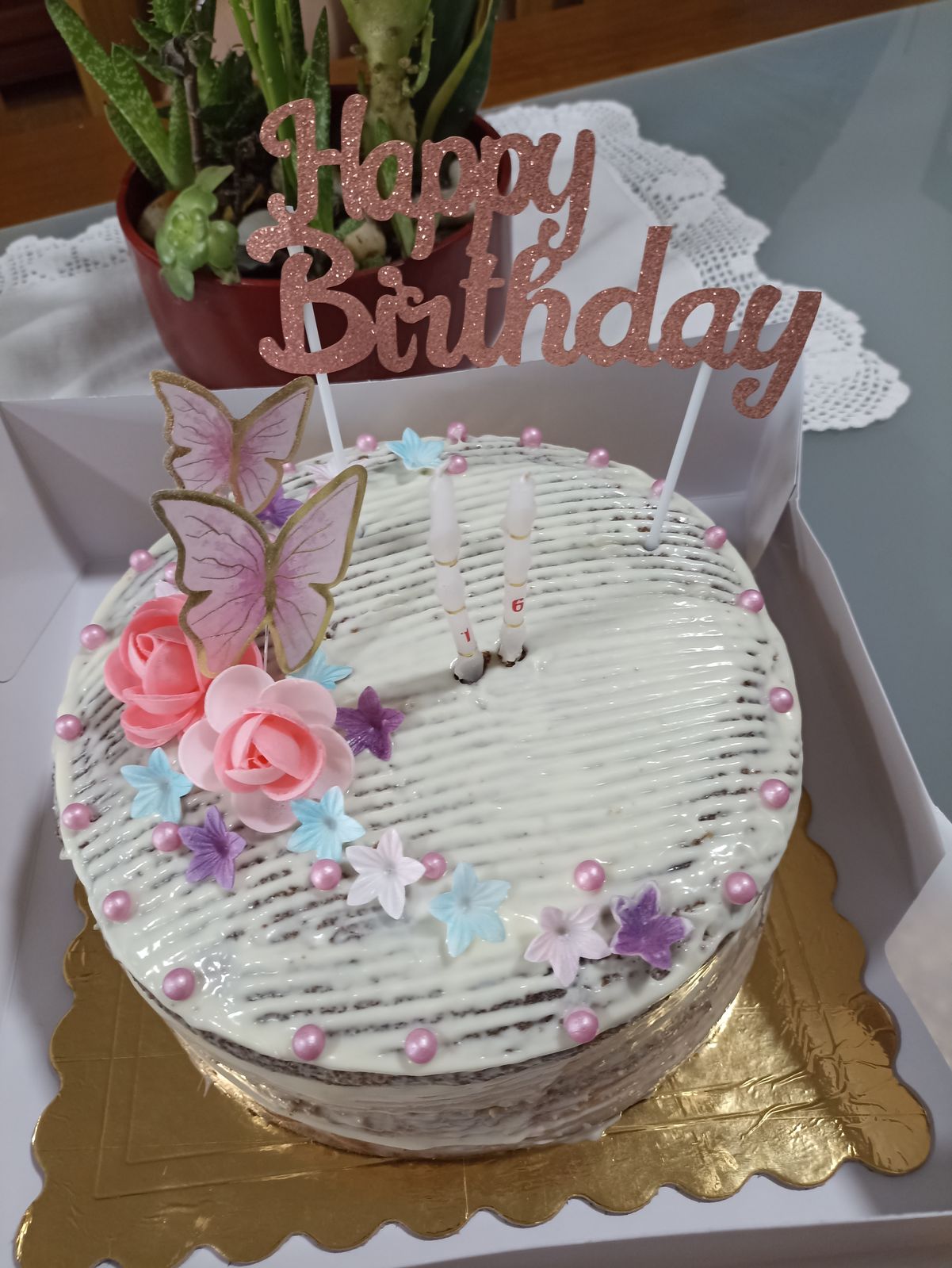 Bolo de aniversário 29