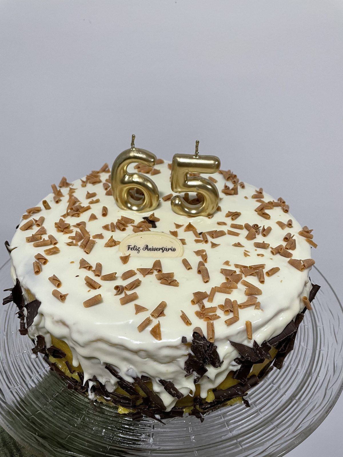 Bolo de aniversário 36