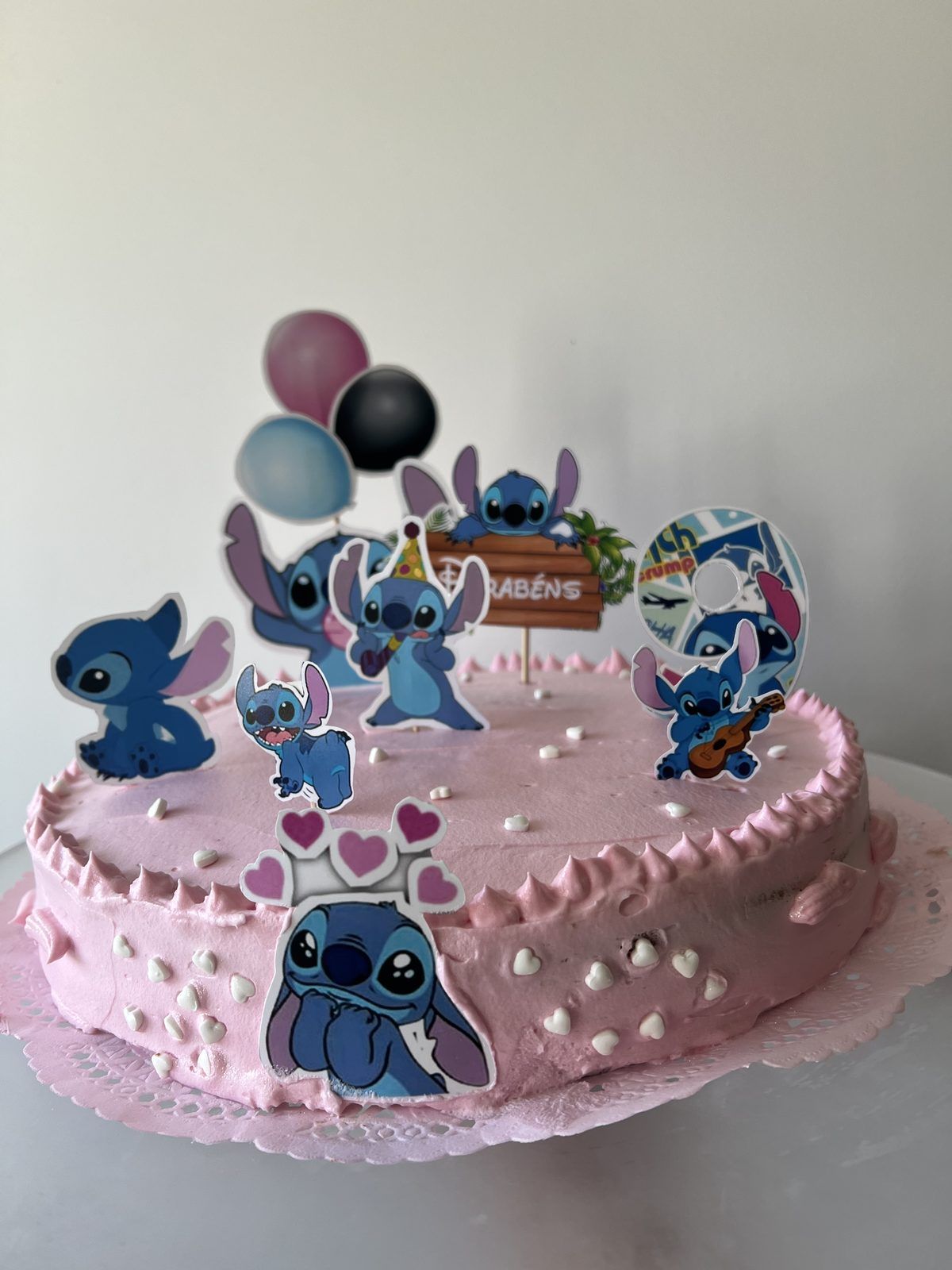 Bolo de aniversário 39