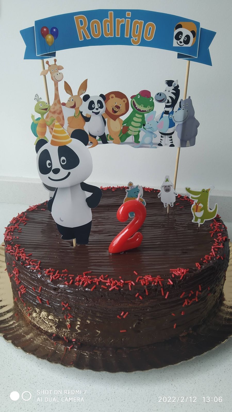 Bolo de aniversário 7